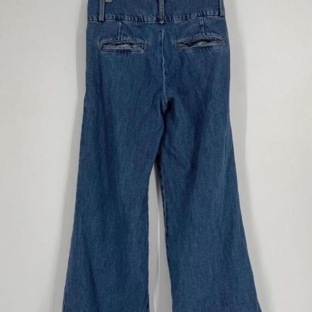 FRAME Marigold High-Rise Wide-Leg Jeans EUC - Picture 2 of 5